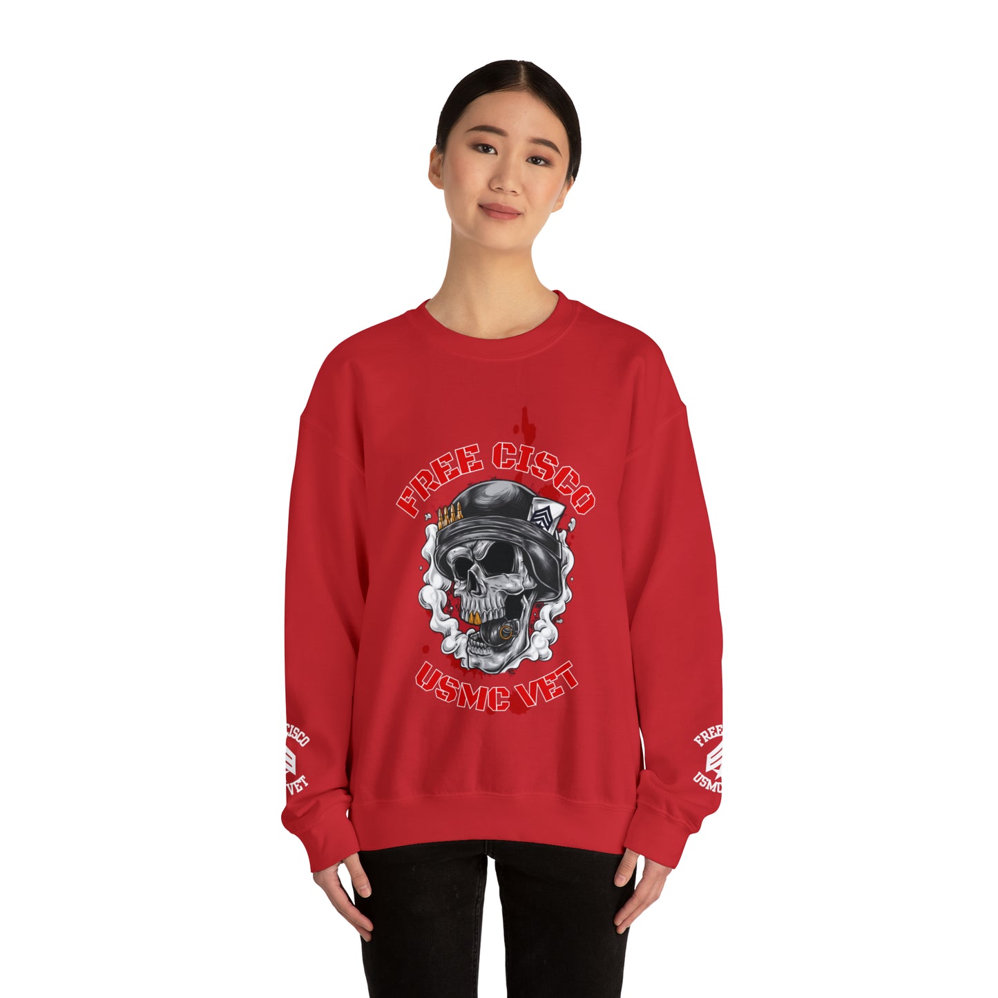 War Skull Sweatshirt