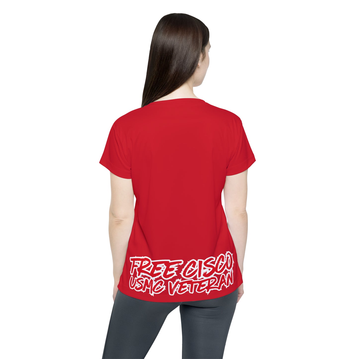 Cali Heart Bad Girl Red Tee