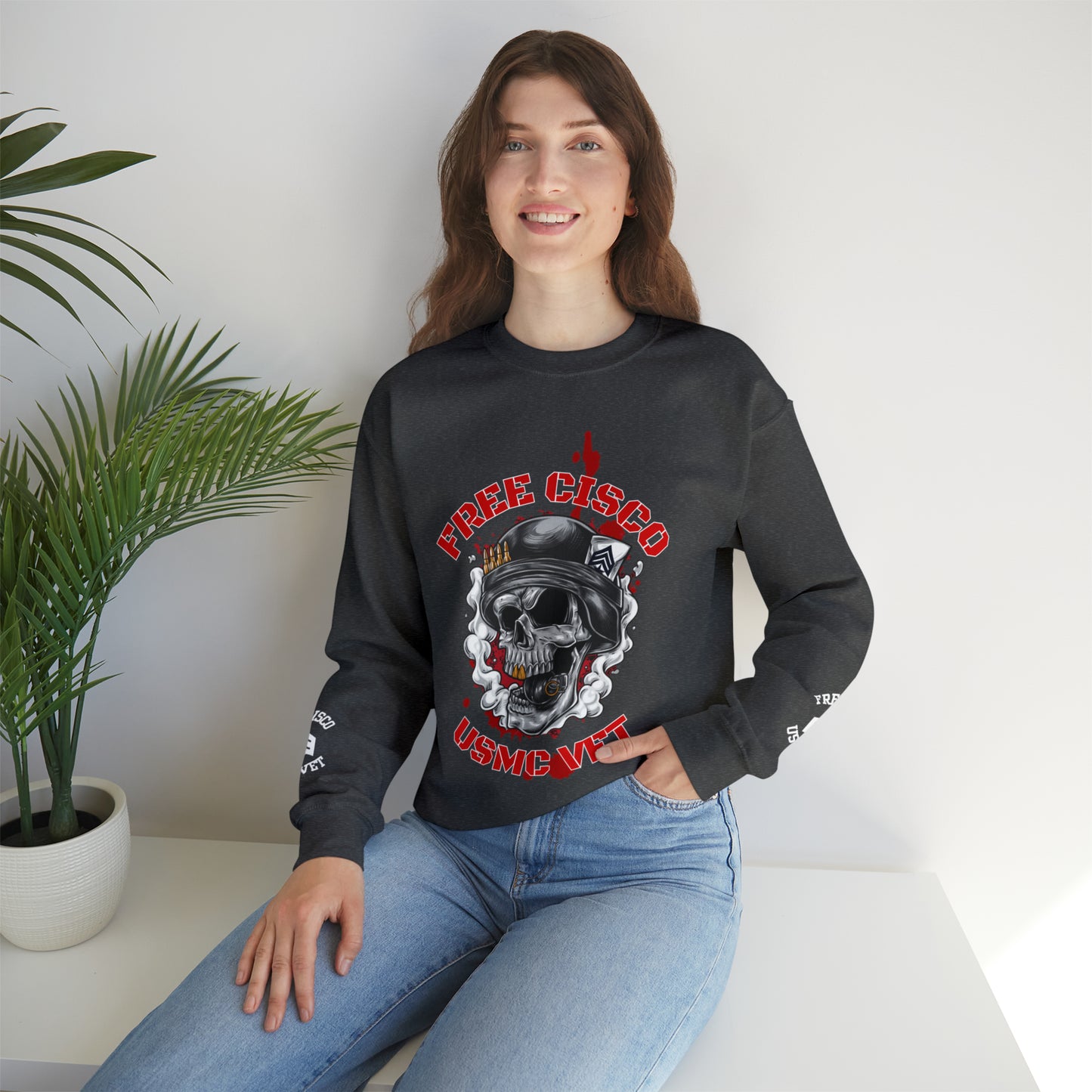 War Skull Sweatshirt