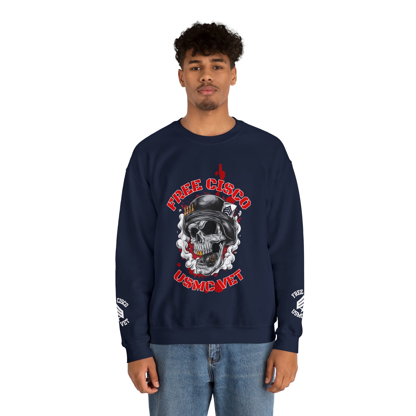 War Skull Sweatshirt