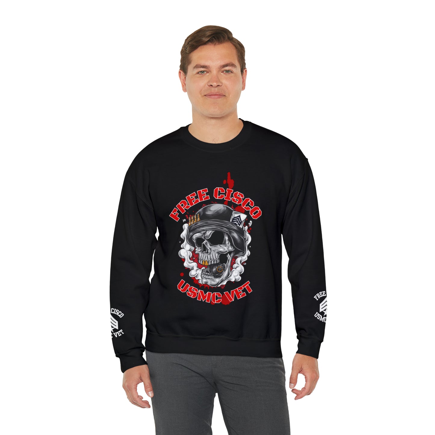 War Skull Sweatshirt