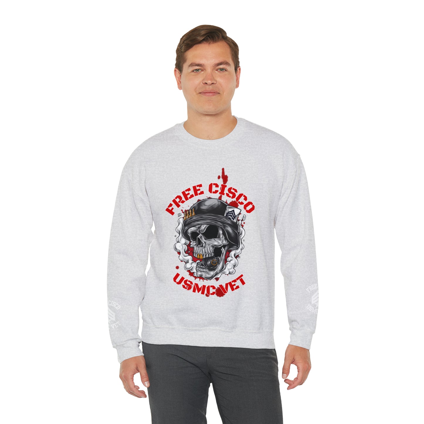 War Skull Sweatshirt