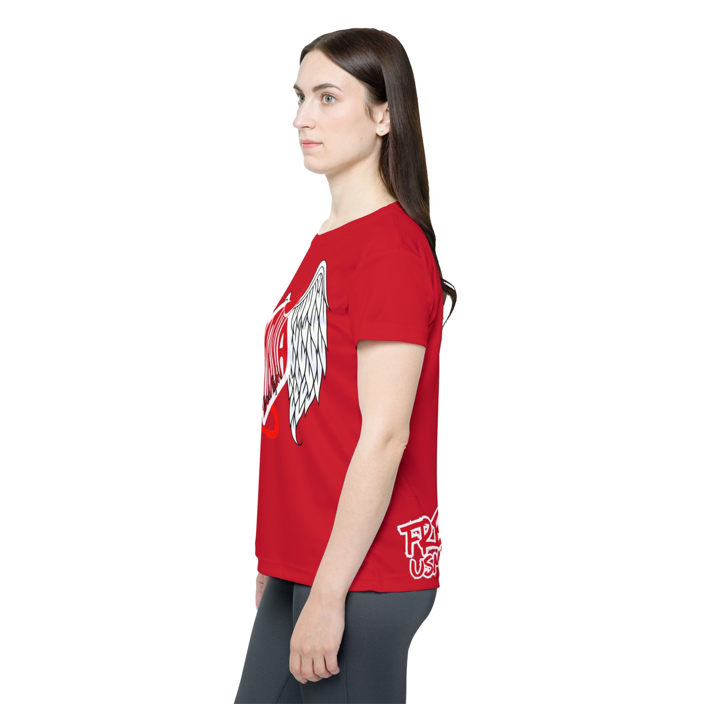 Cali Heart Bad Girl Red Tee