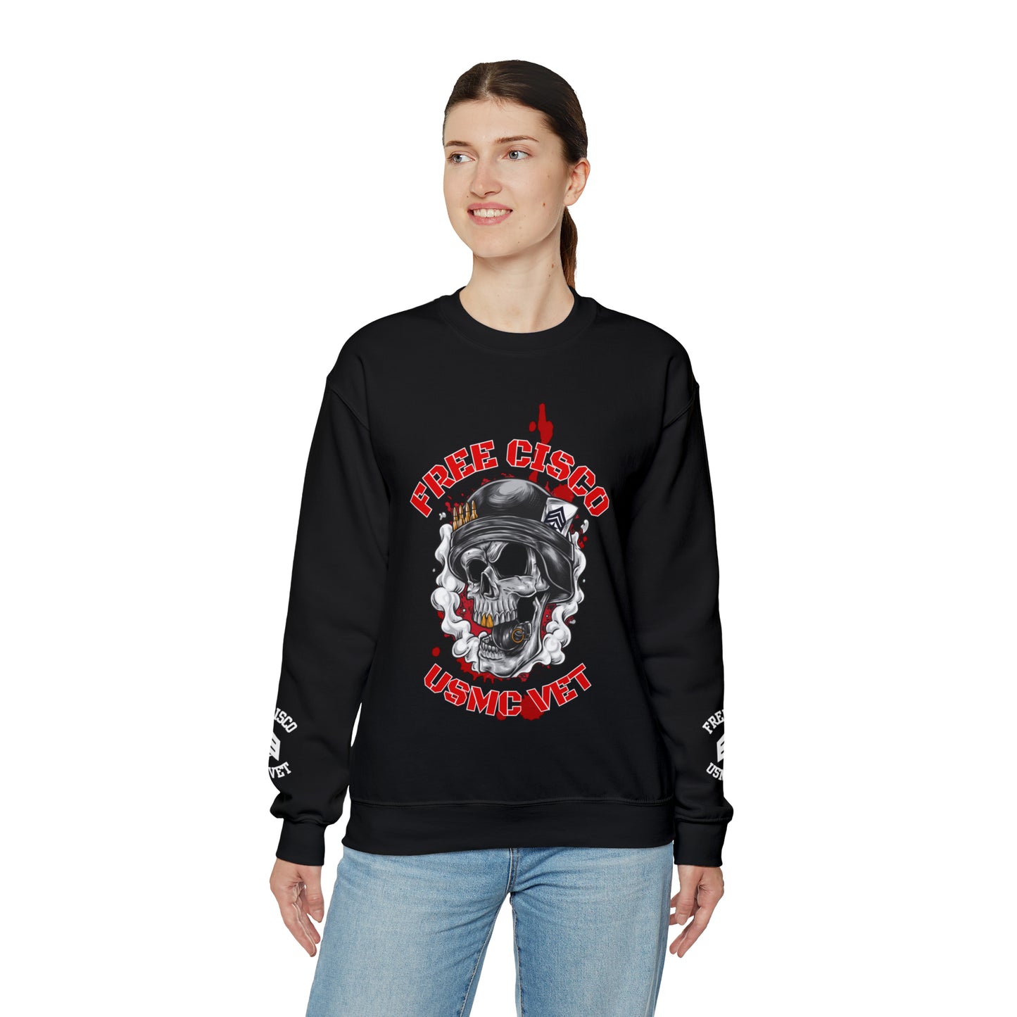 War Skull Sweatshirt