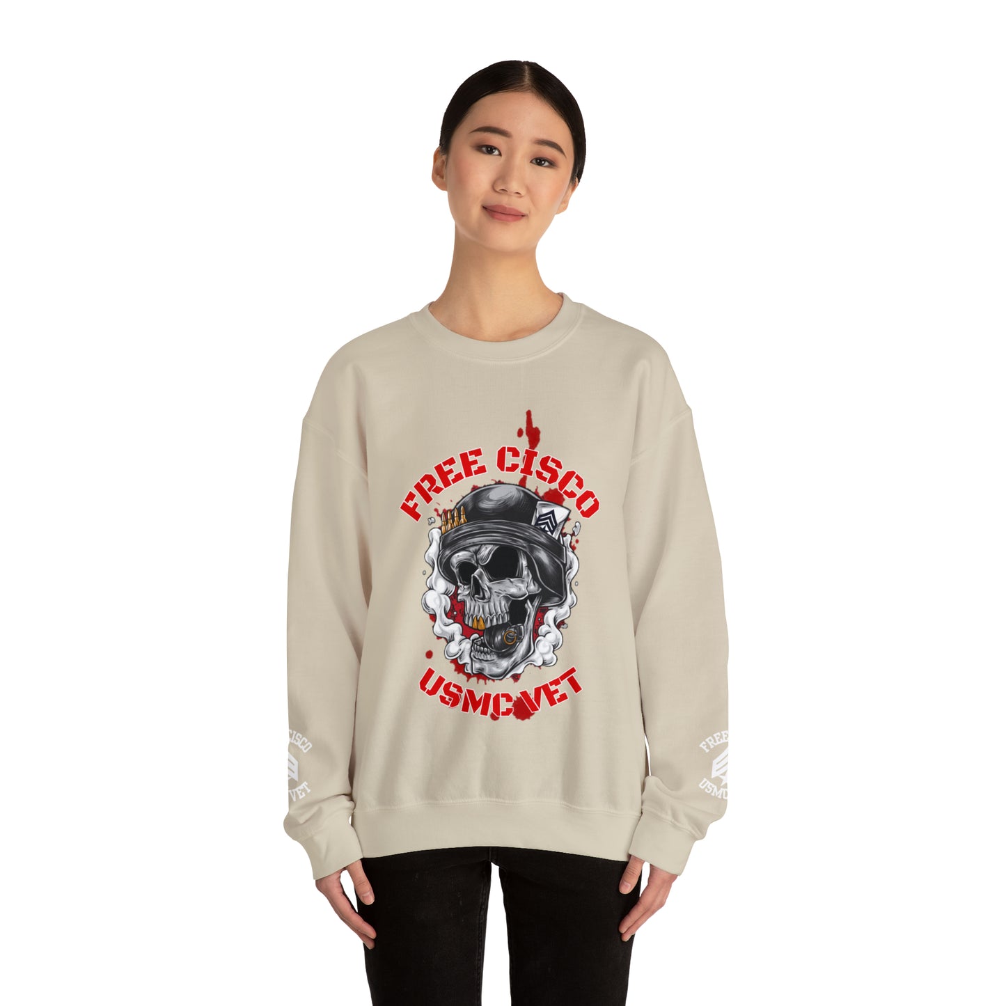 War Skull Sweatshirt