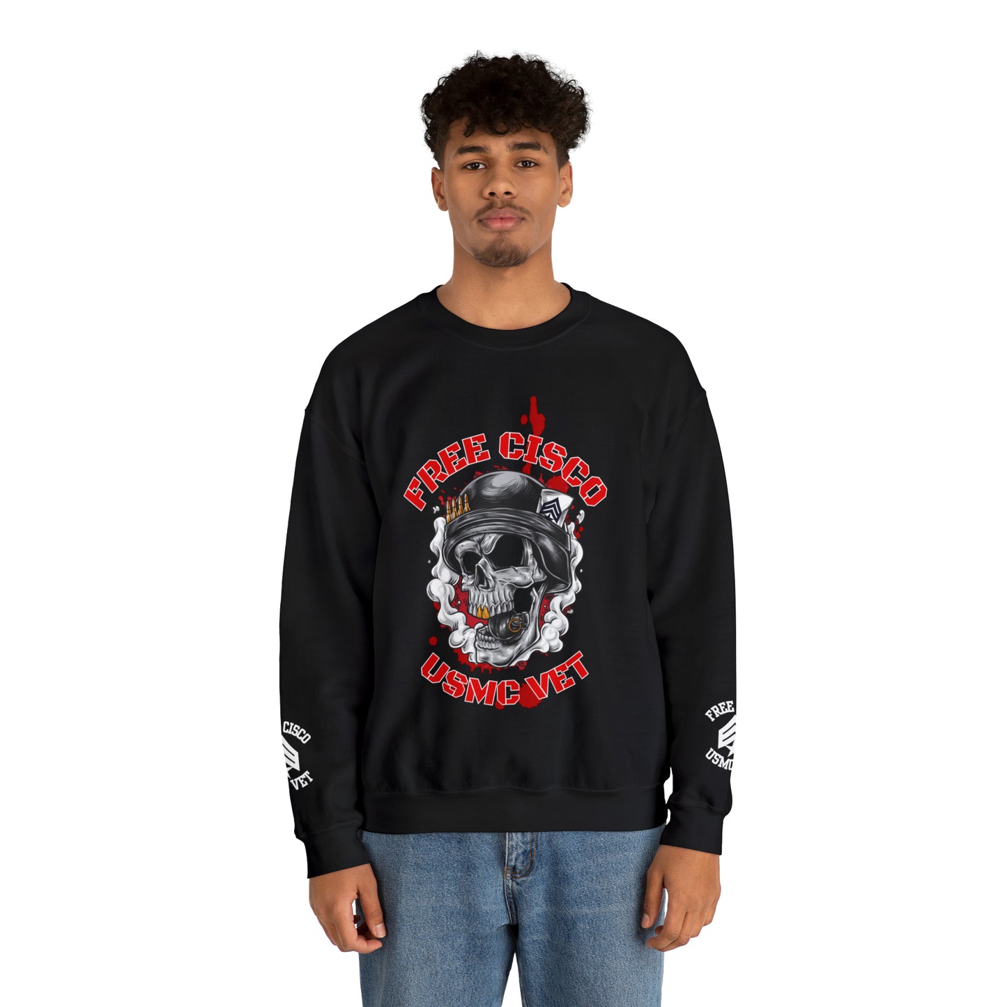 War Skull Sweatshirt