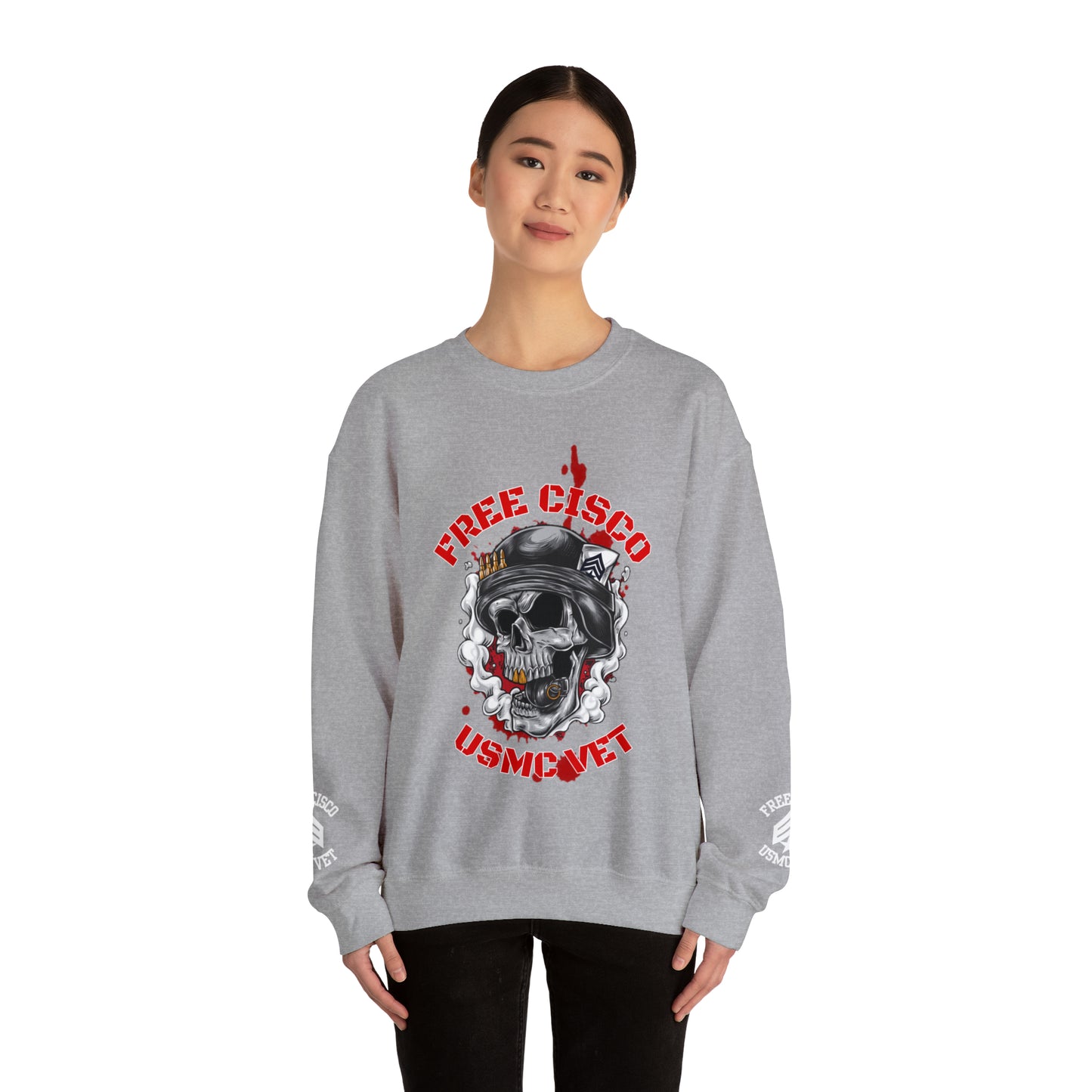 War Skull Sweatshirt