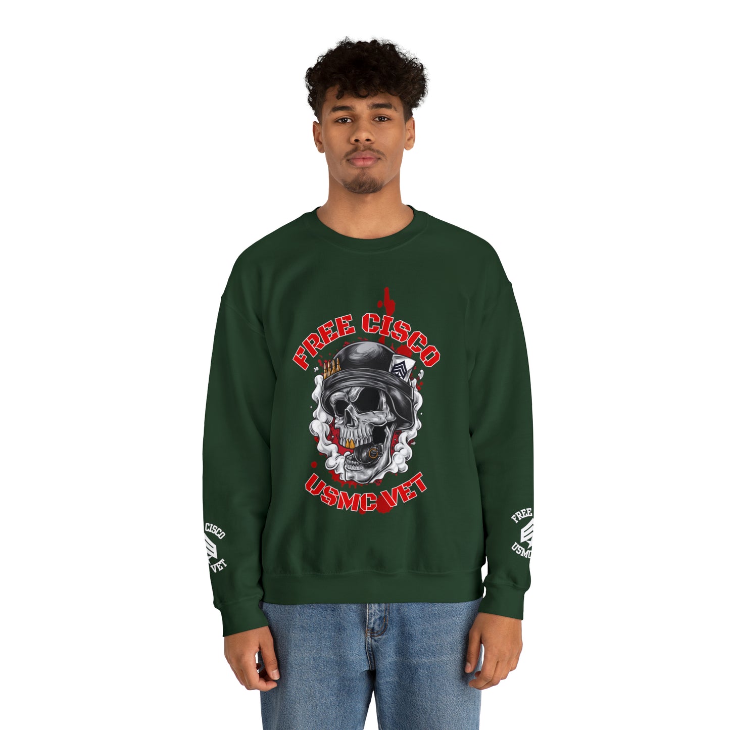 War Skull Sweatshirt