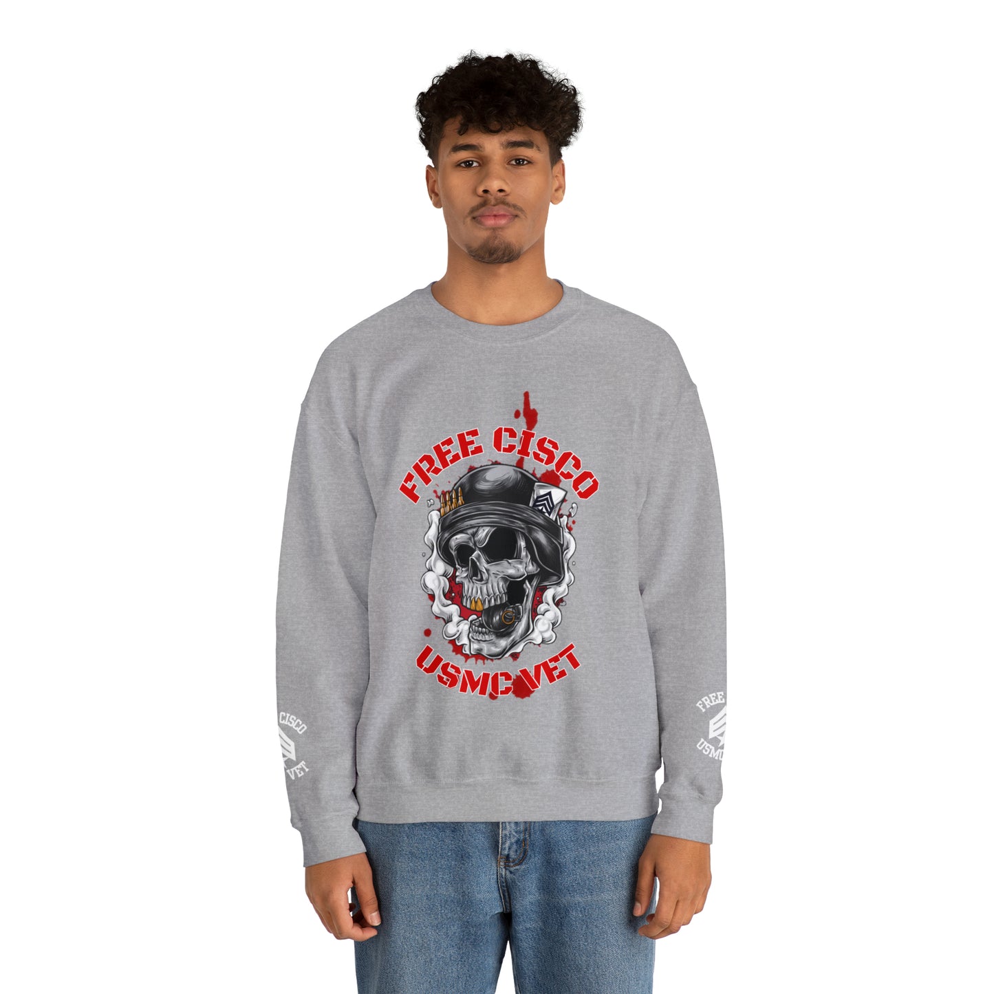 War Skull Sweatshirt