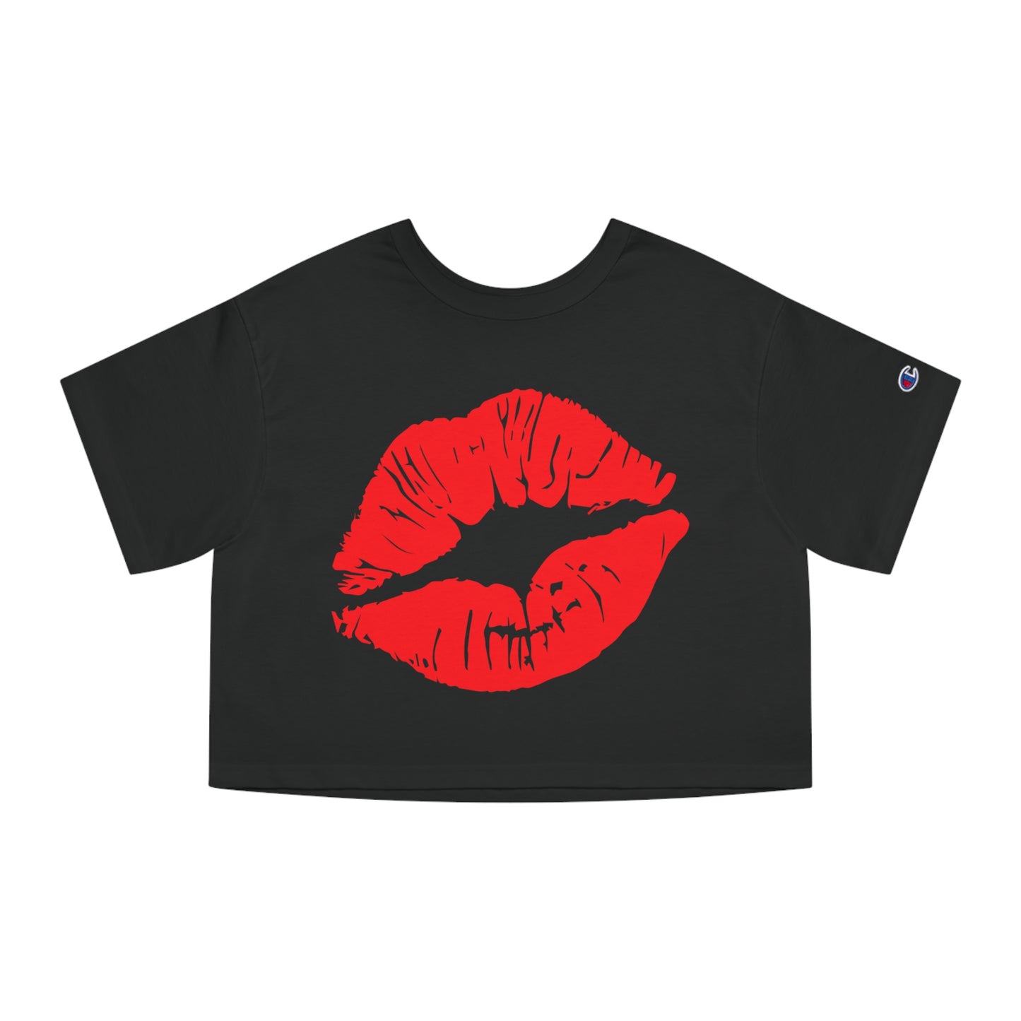 Kiss Cropped T-Shirt