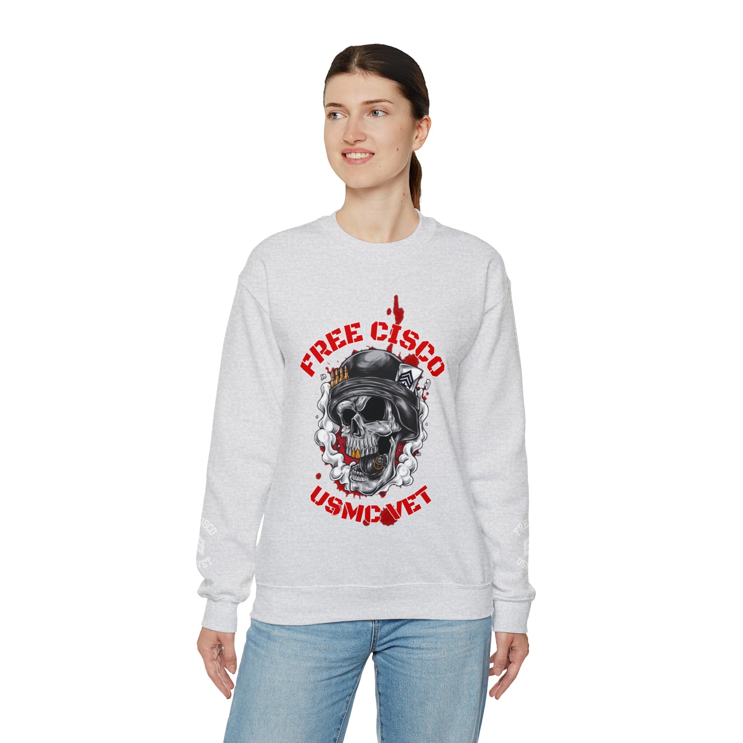 War Skull Sweatshirt