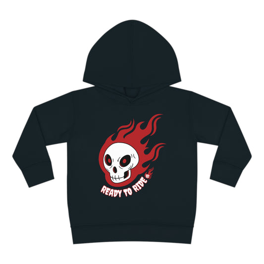 Ready to Ride Skull Toddler Hoodie