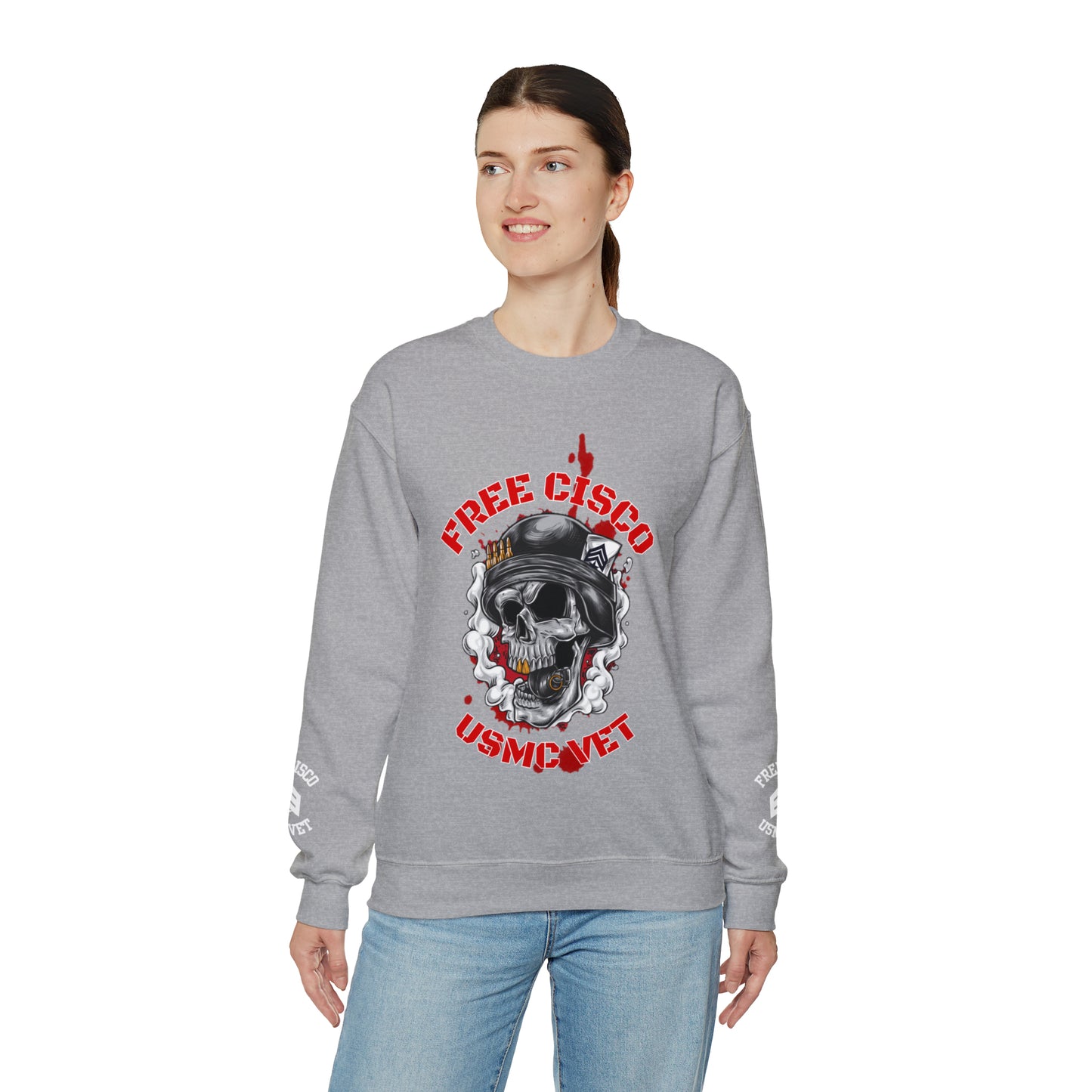 War Skull Sweatshirt