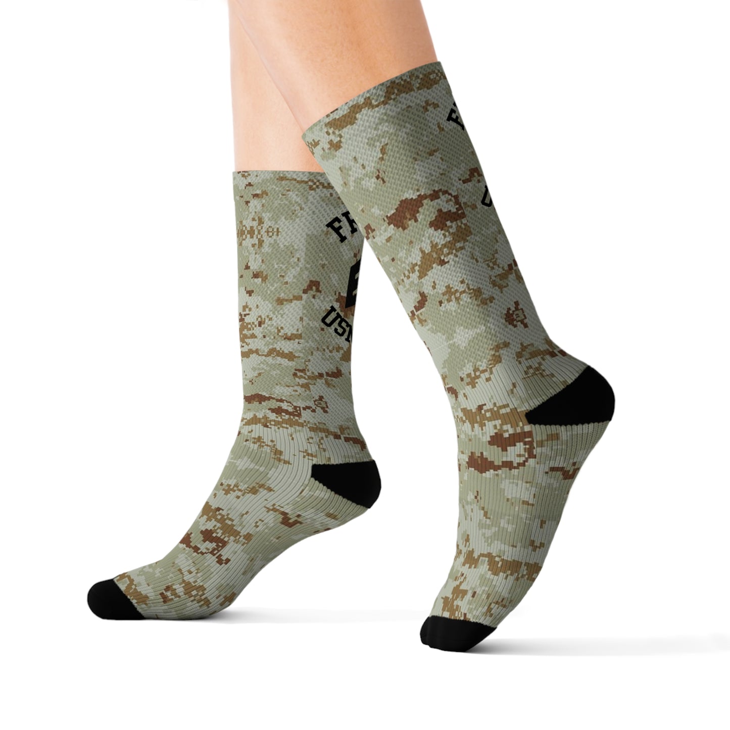 Desert Camo Free Cisco Sublimation Socks