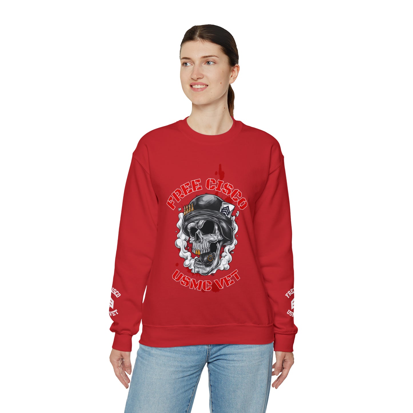 War Skull Sweatshirt