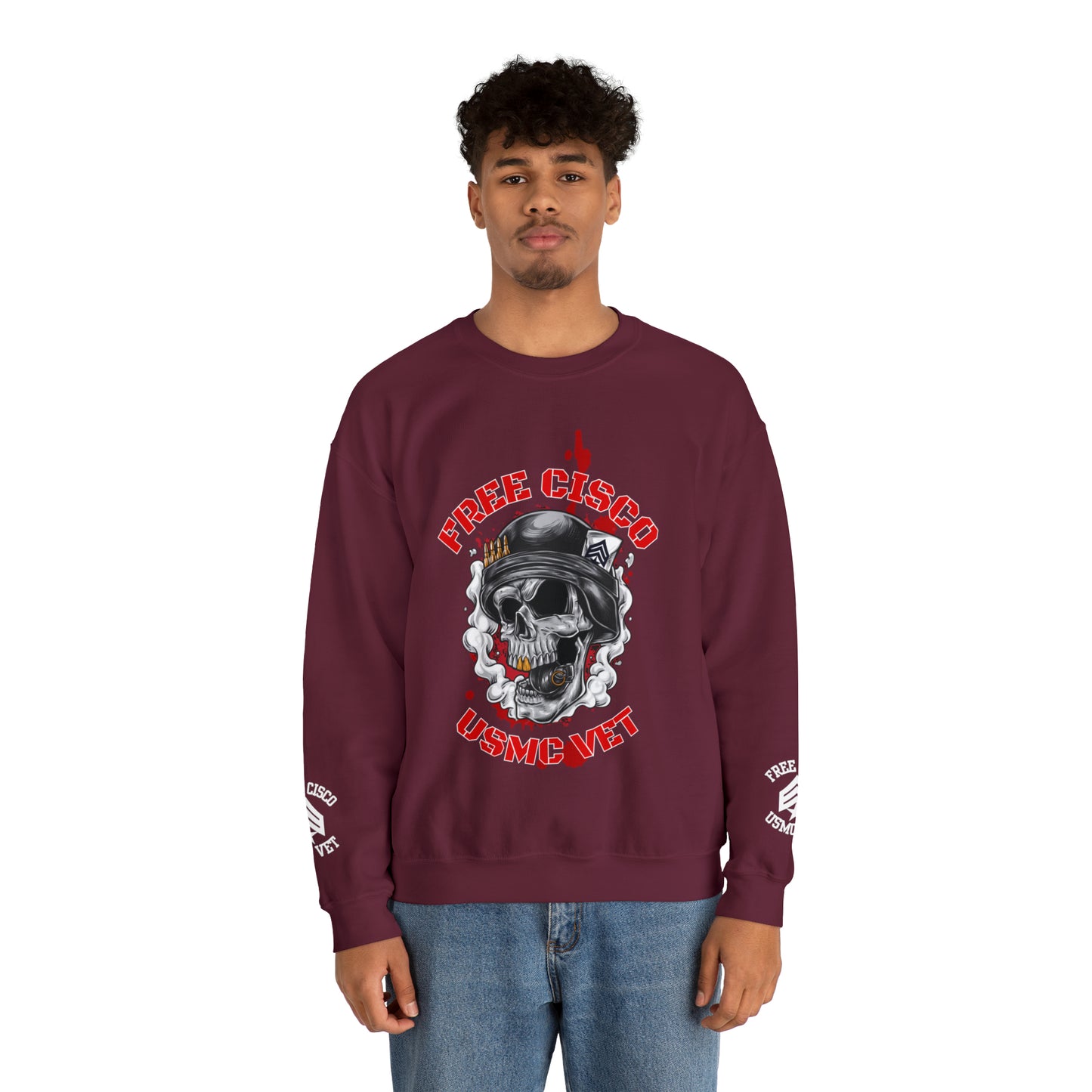 War Skull Sweatshirt