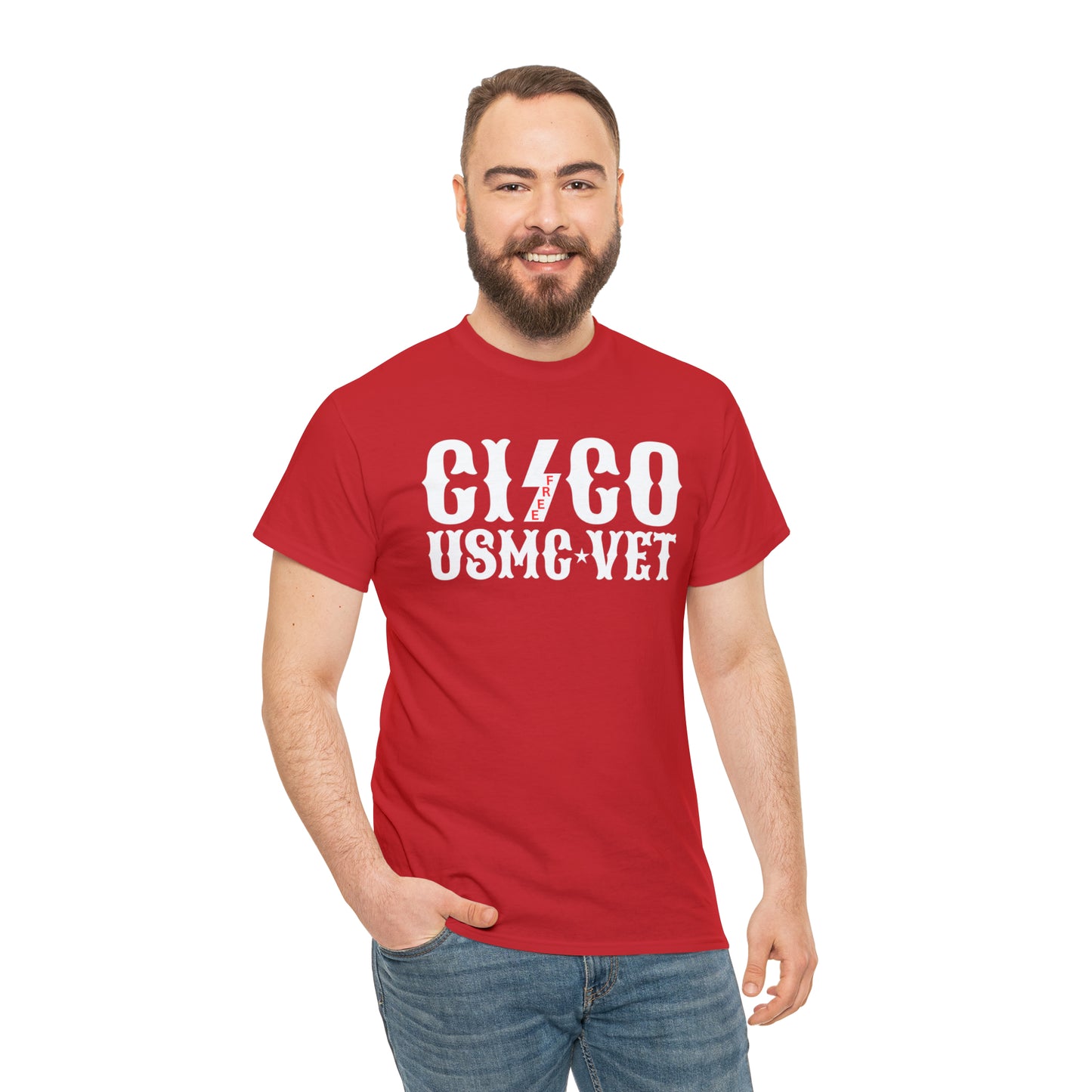 Free Cisco USMC VET Red/White