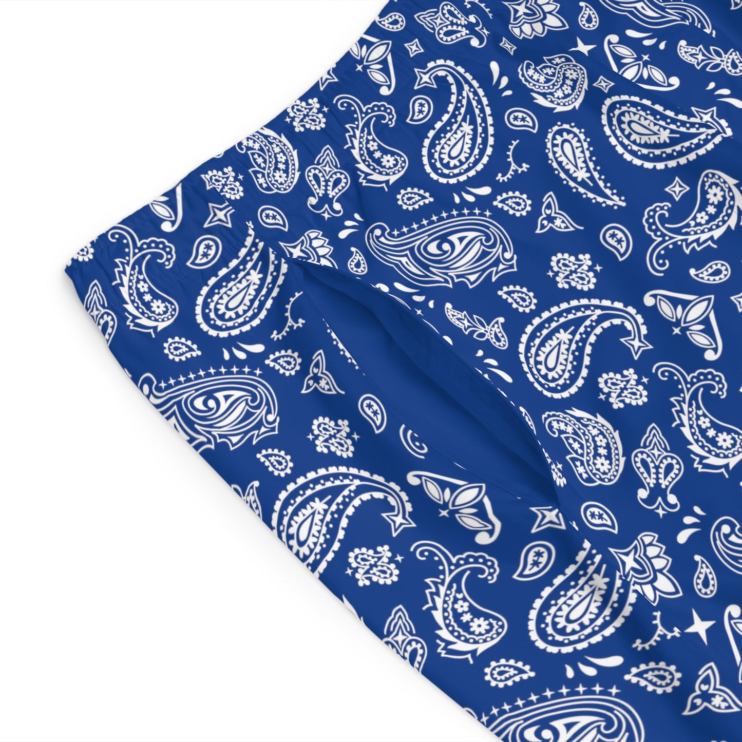 Blue Bandana Board Shorts