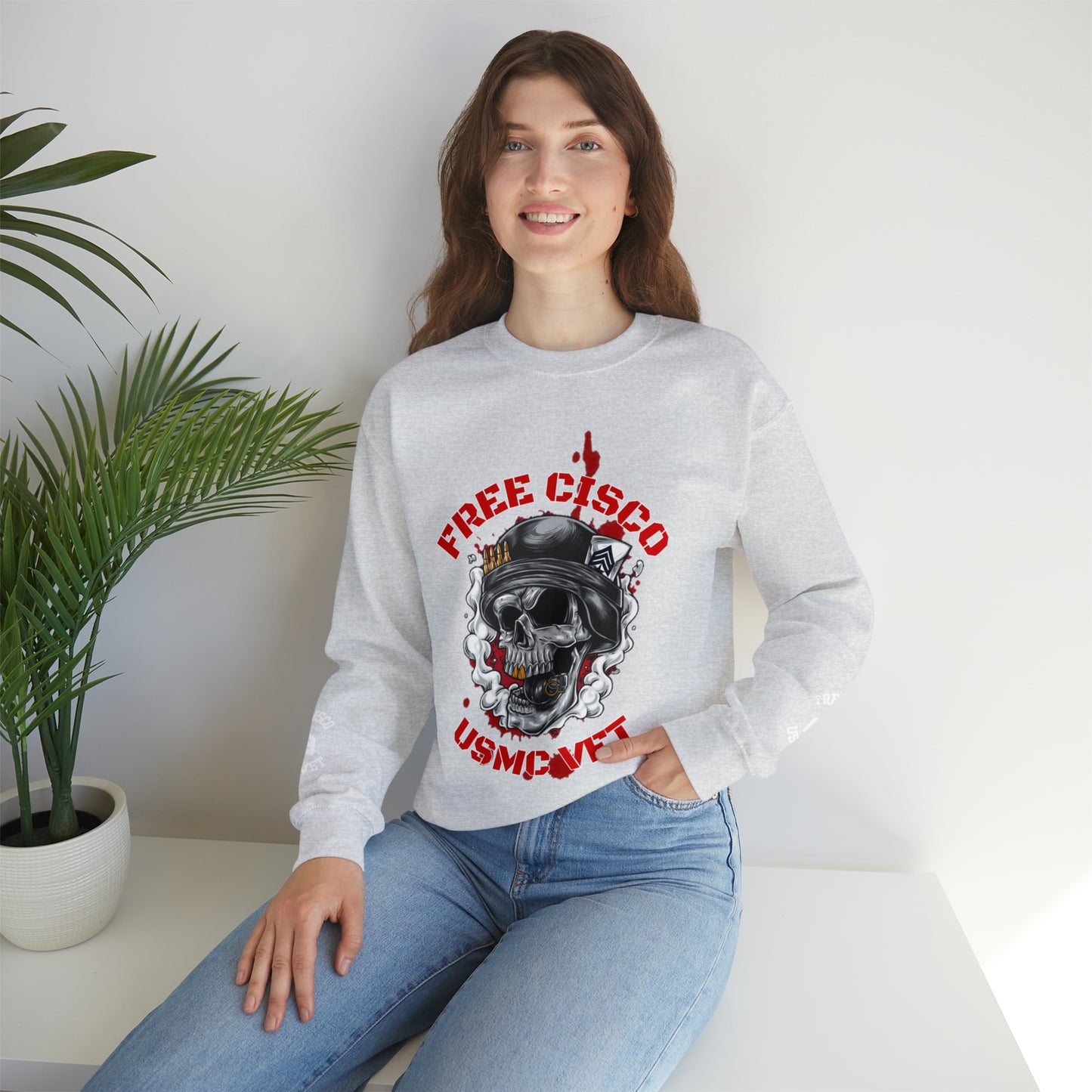 War Skull Sweatshirt