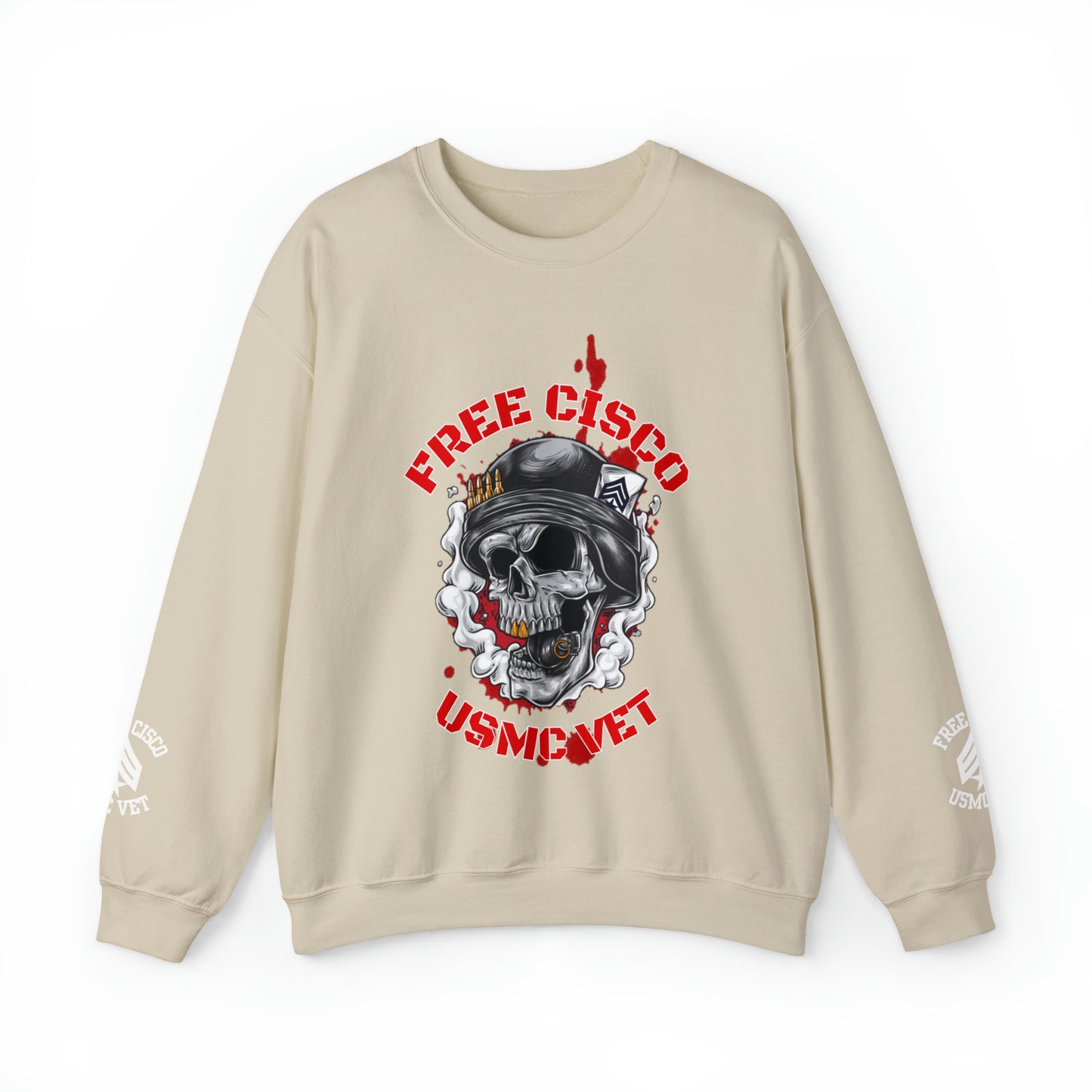 War Skull Sweatshirt