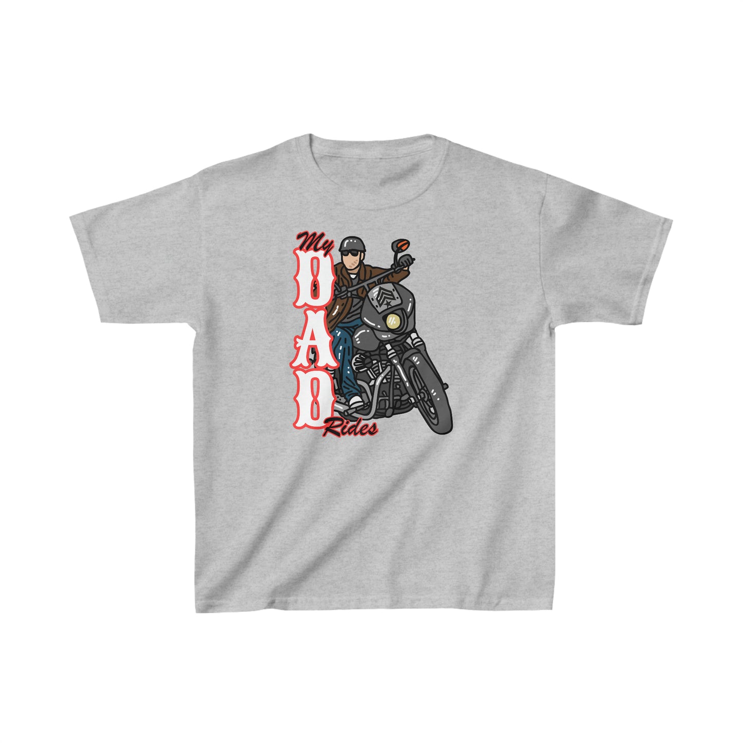 My Dad Rides Kids Tee