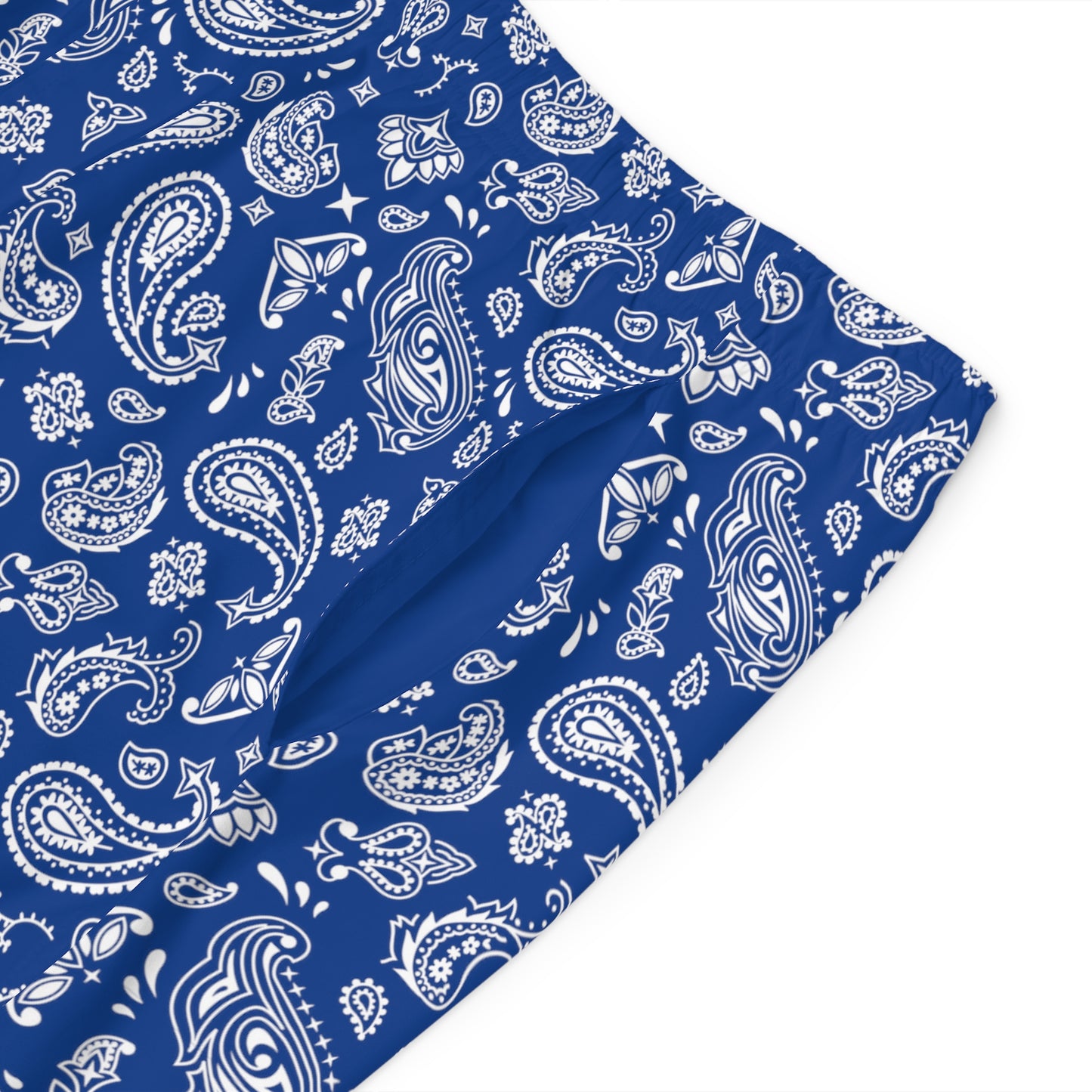 Blue Bandana Board Shorts