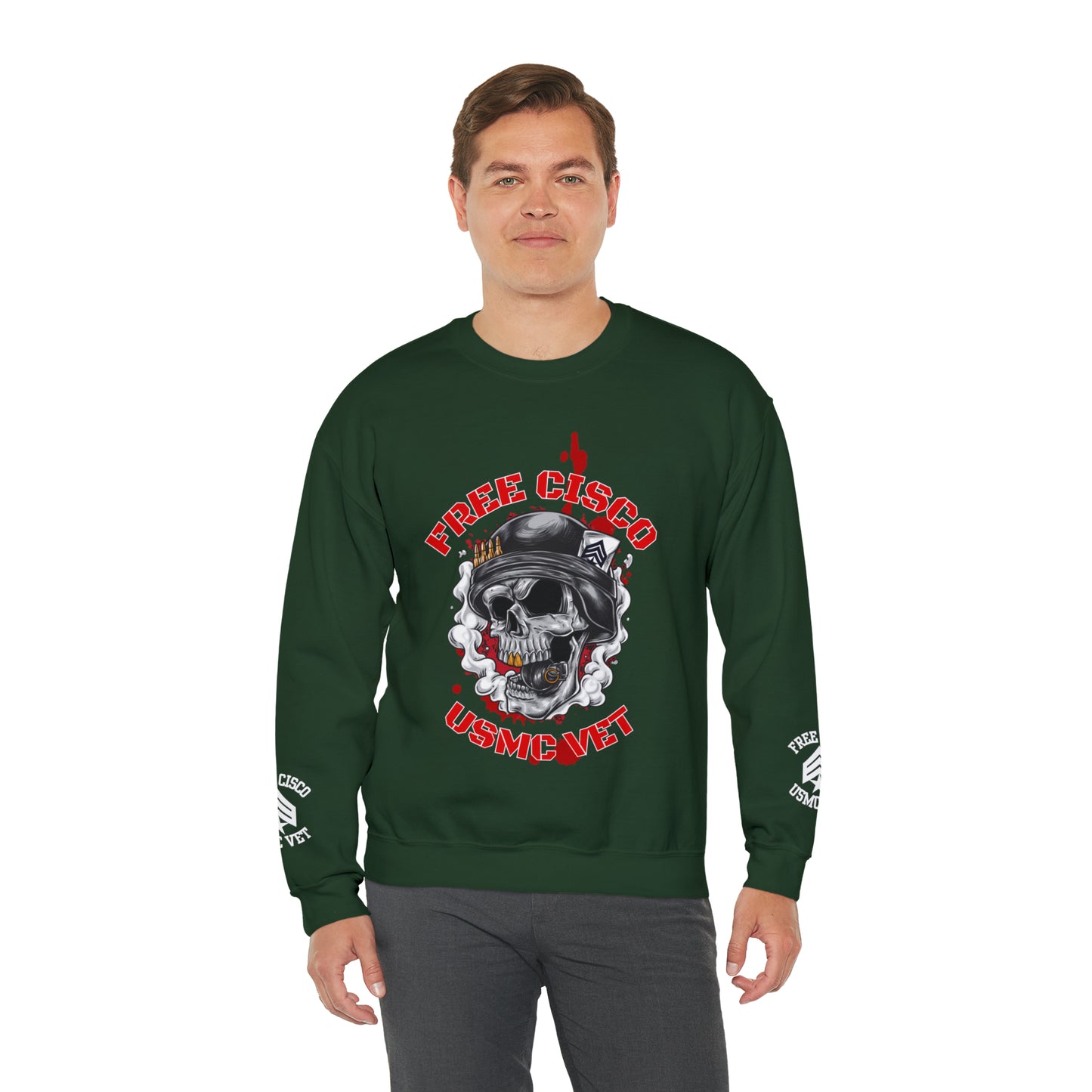 War Skull Sweatshirt