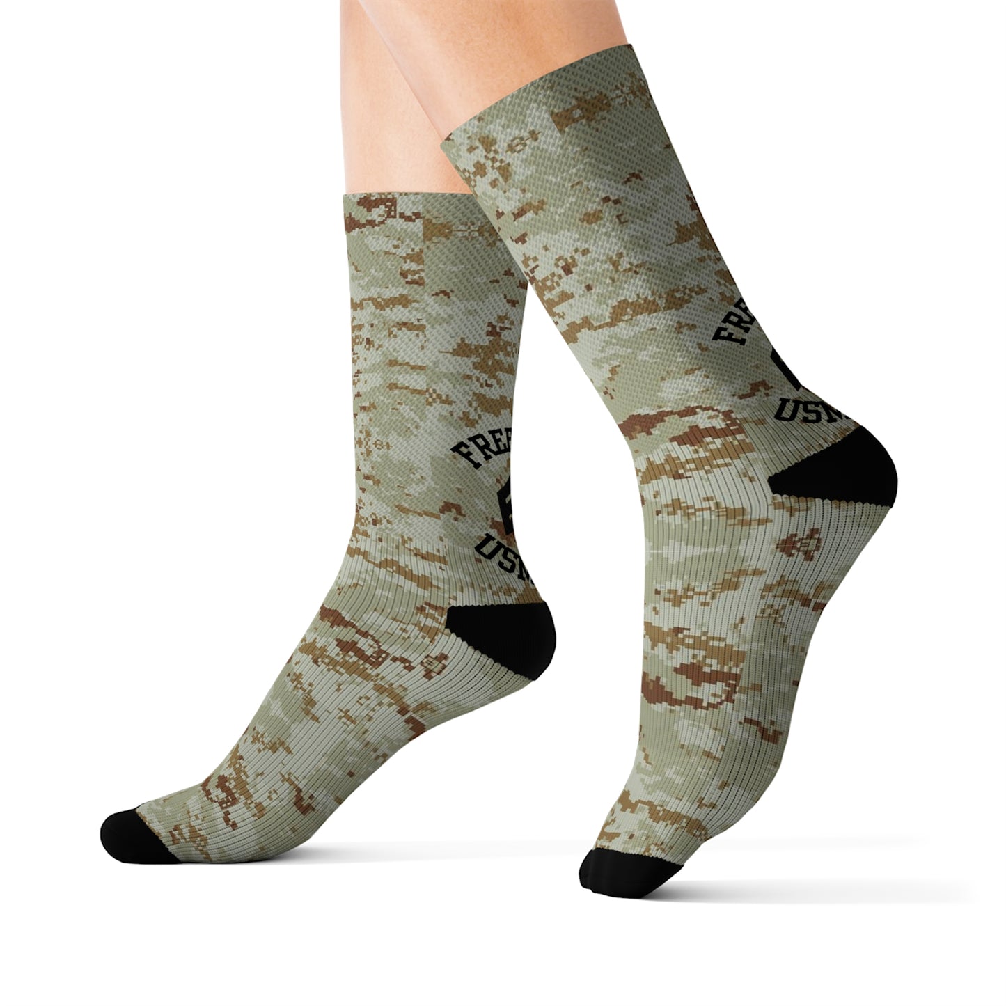 Desert Camo Free Cisco Sublimation Socks