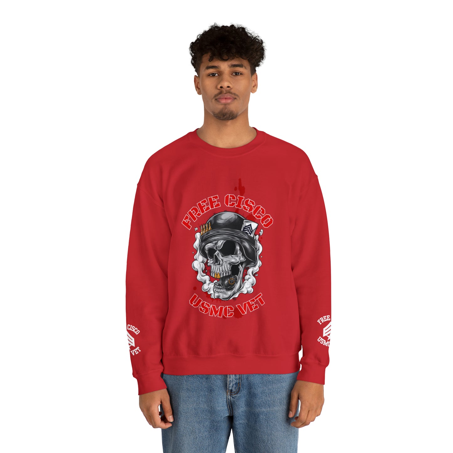 War Skull Sweatshirt