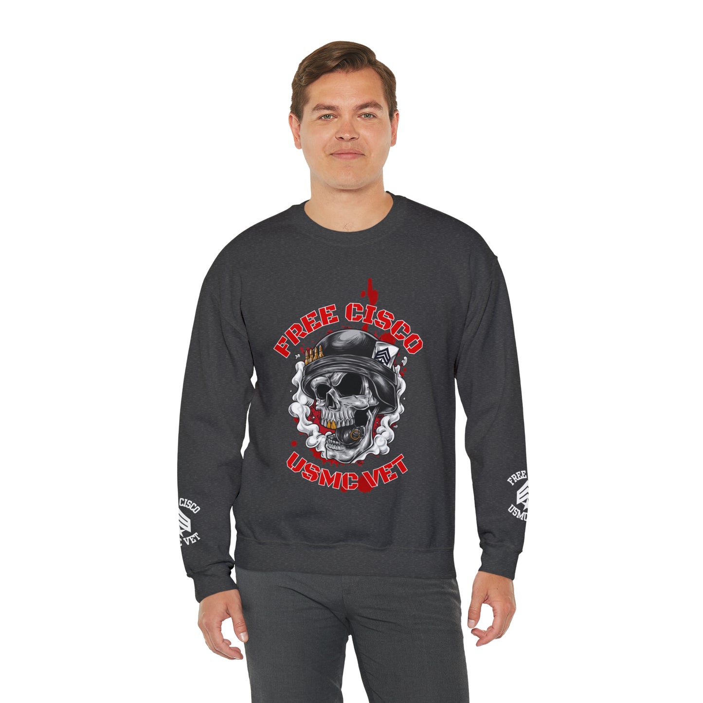 War Skull Sweatshirt