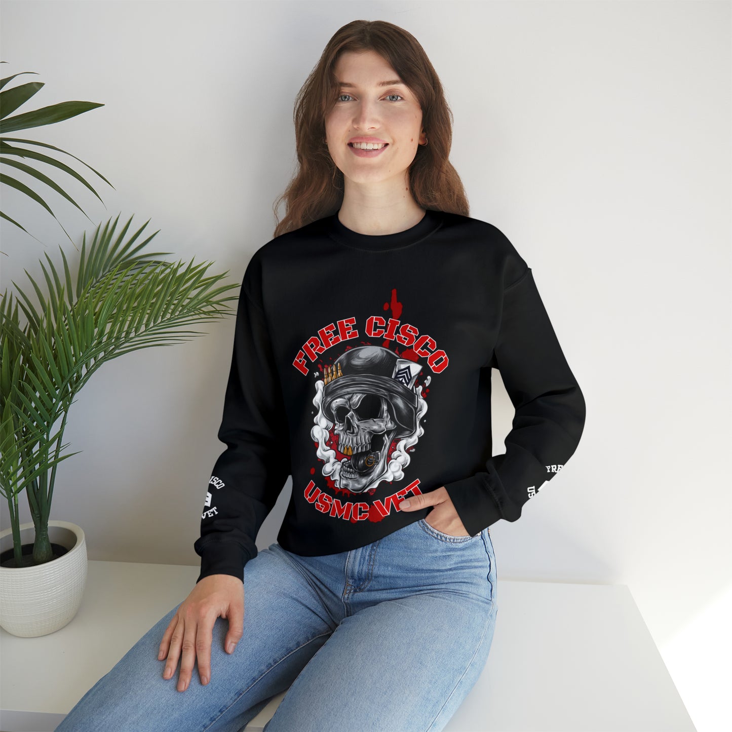 War Skull Sweatshirt