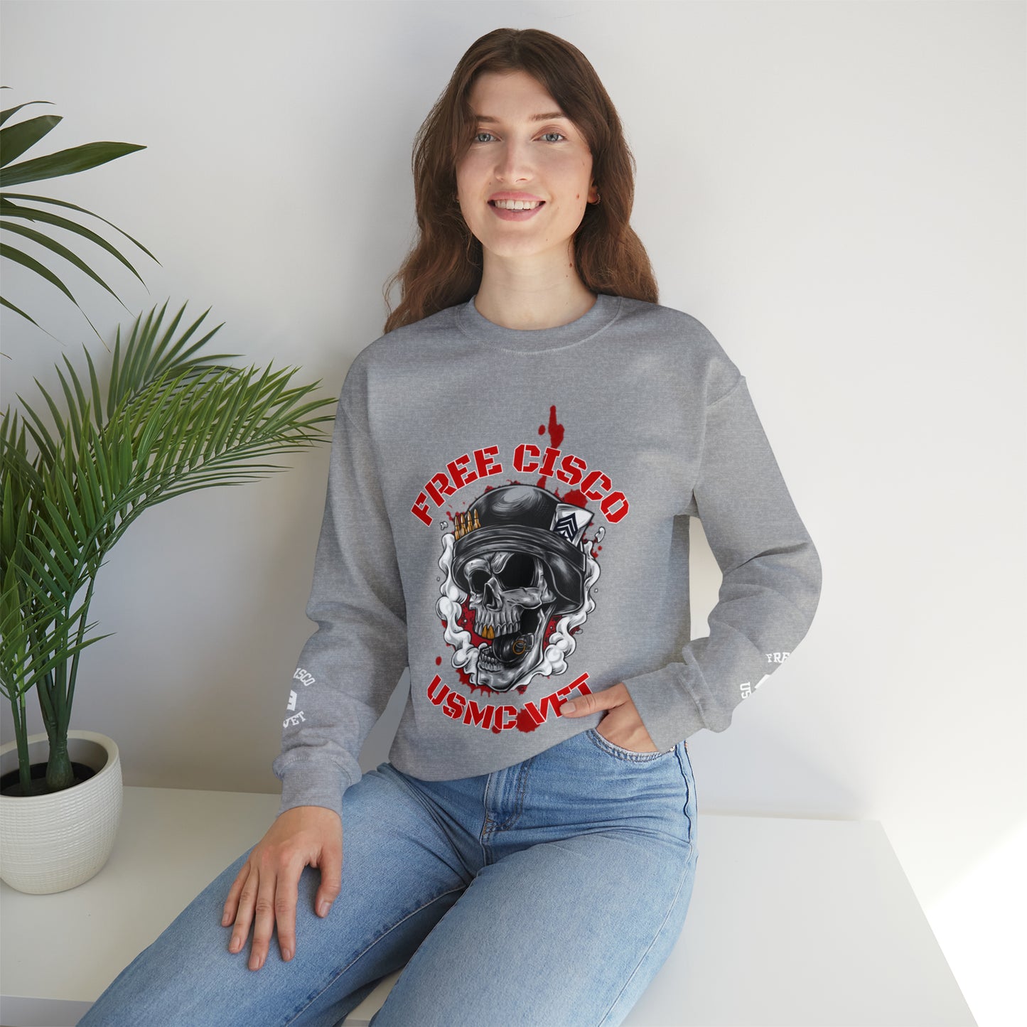 War Skull Sweatshirt