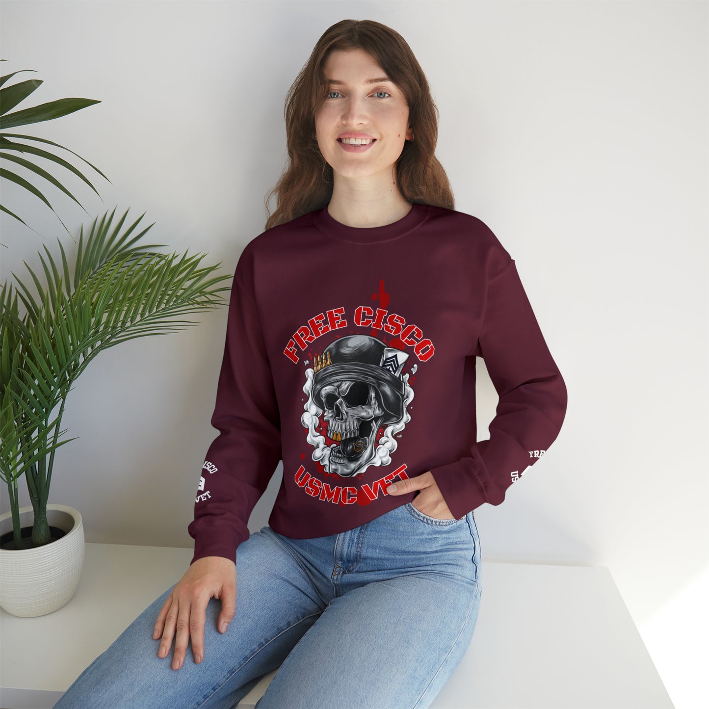 War Skull Sweatshirt