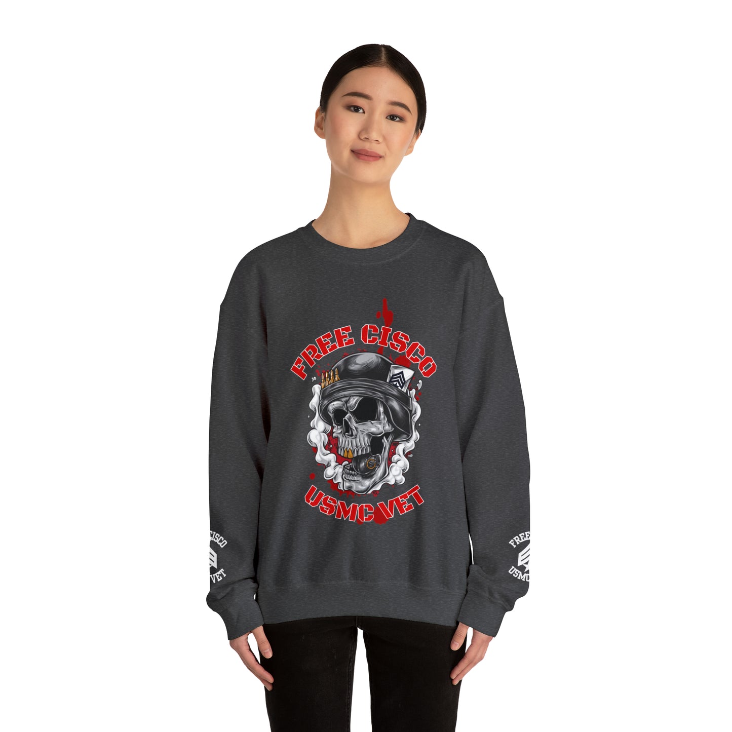 War Skull Sweatshirt