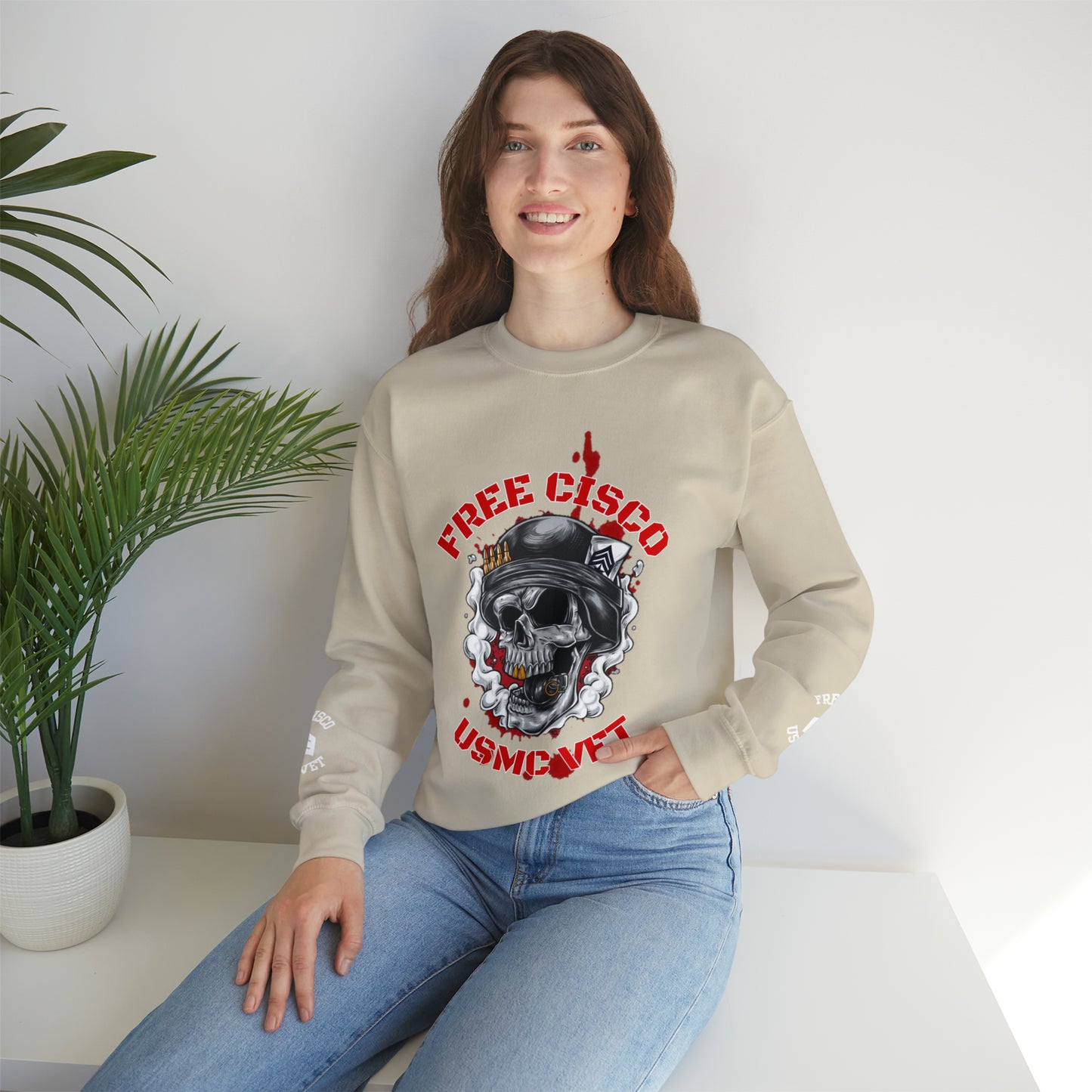 War Skull Sweatshirt