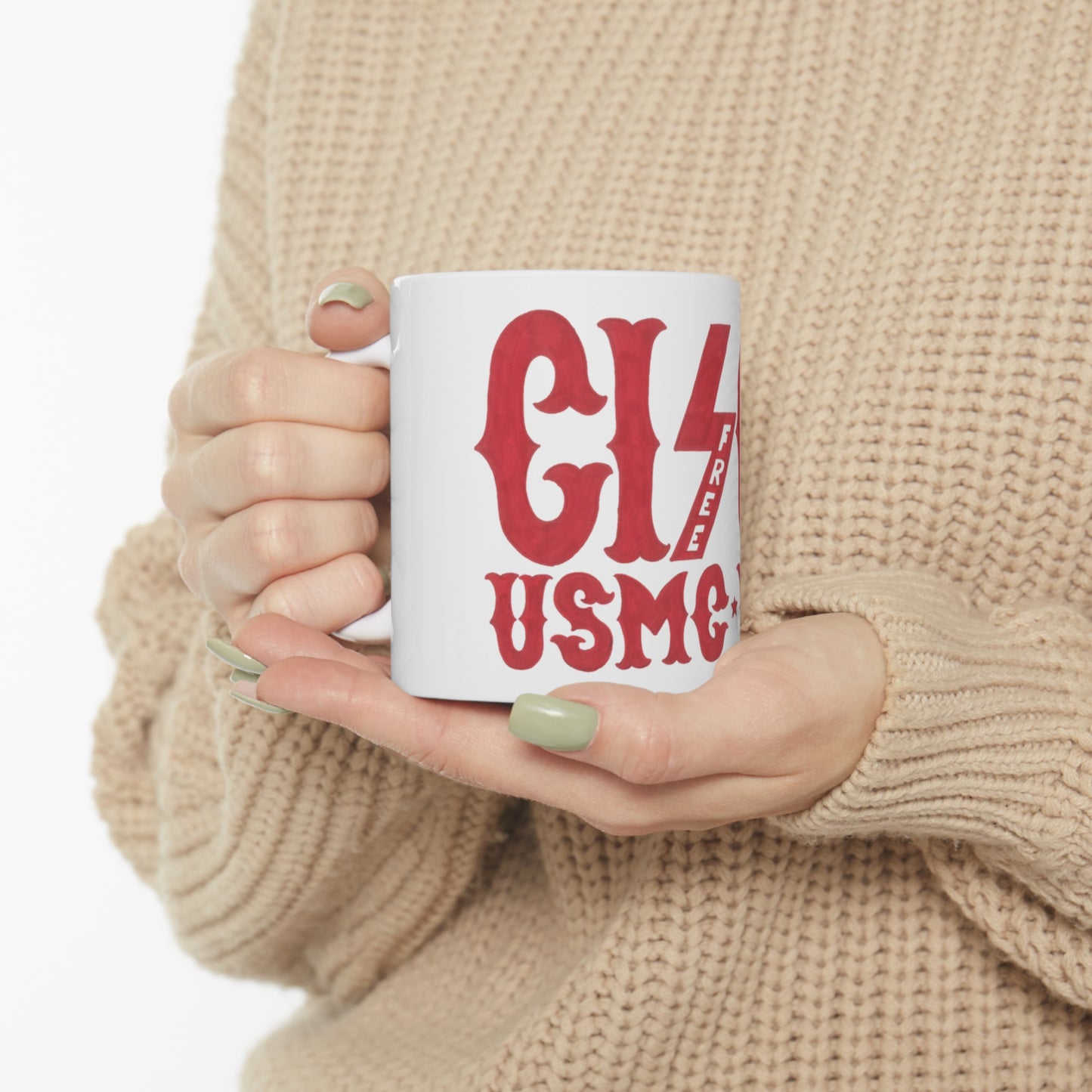 Free Cisco USMC Vet Ceramic Mug 11oz