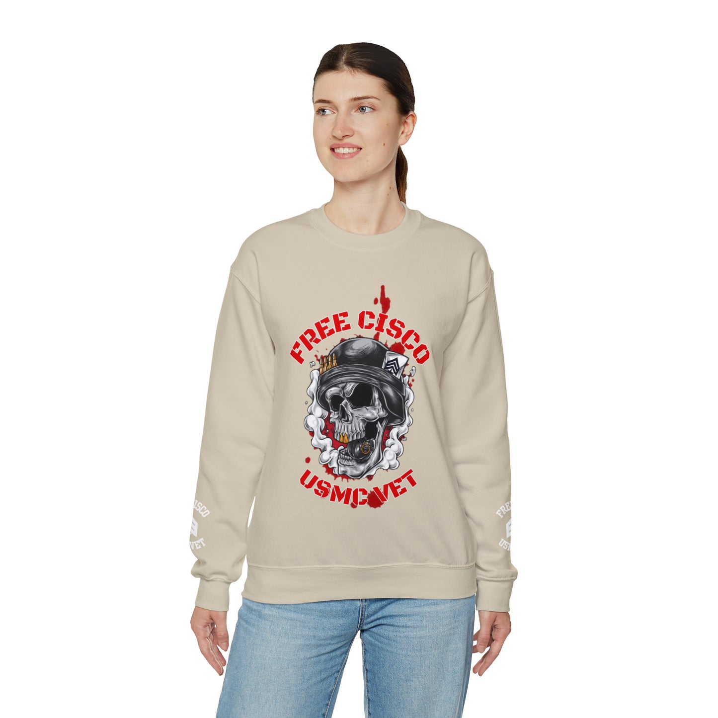 War Skull Sweatshirt