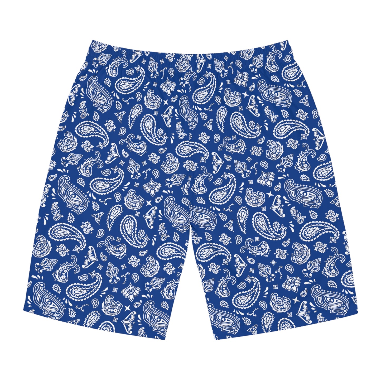 Blue Bandana Board Shorts