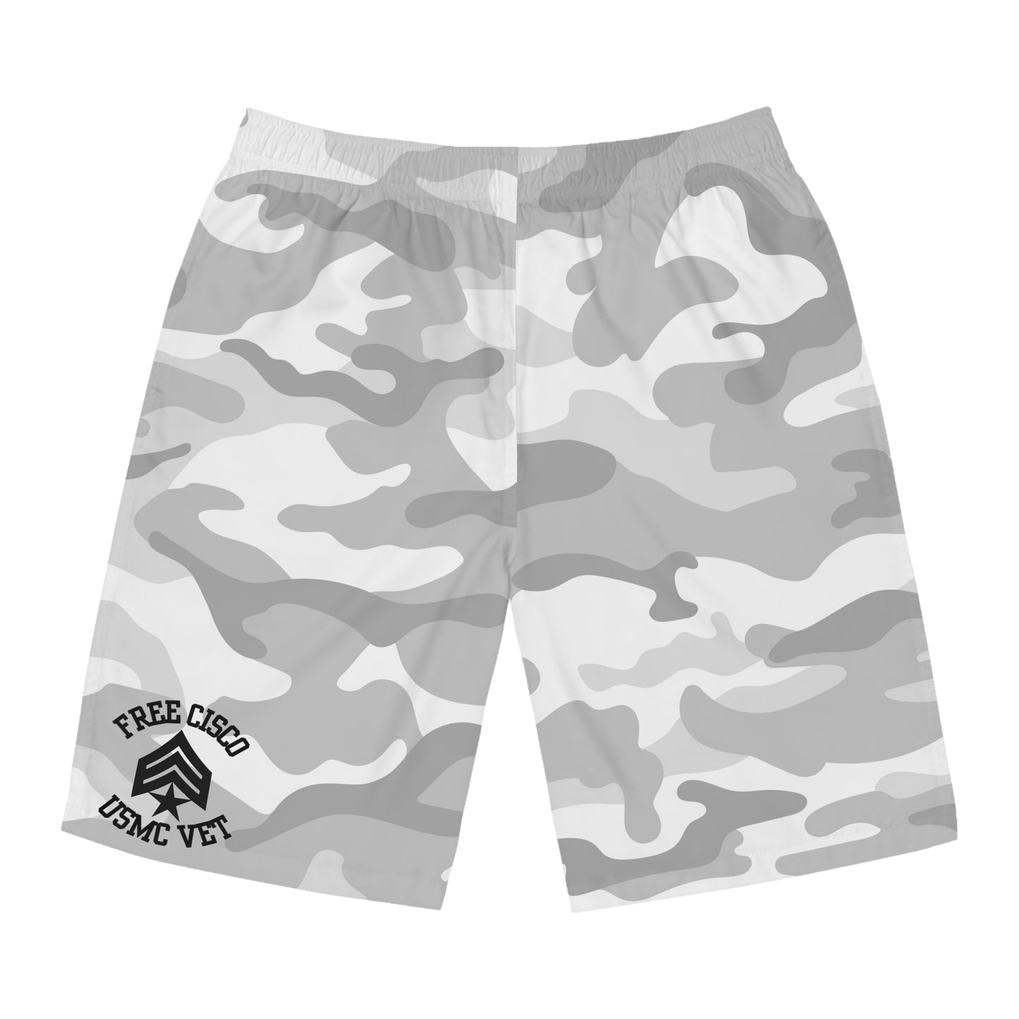 Snow Camo Board Shorts