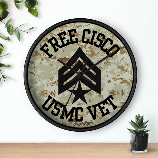 Free Cisco Desert Camo Wall Clock