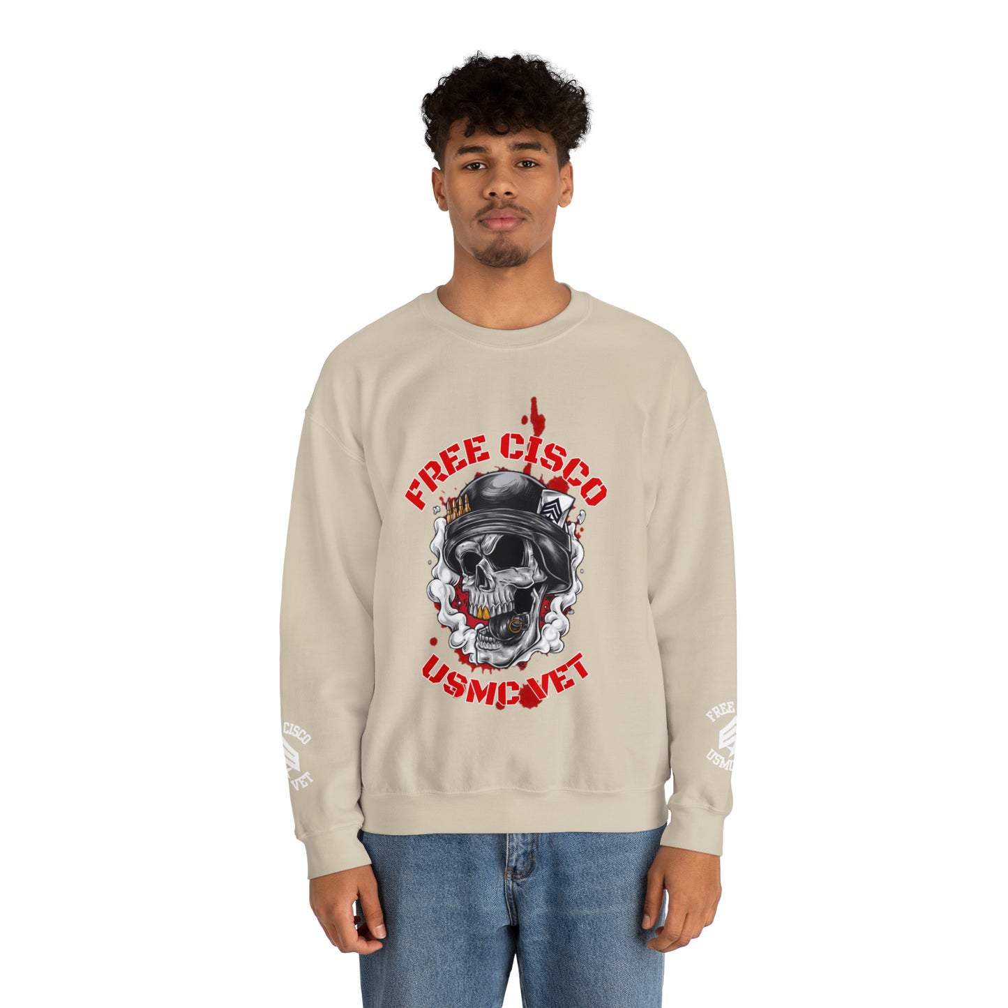 War Skull Sweatshirt