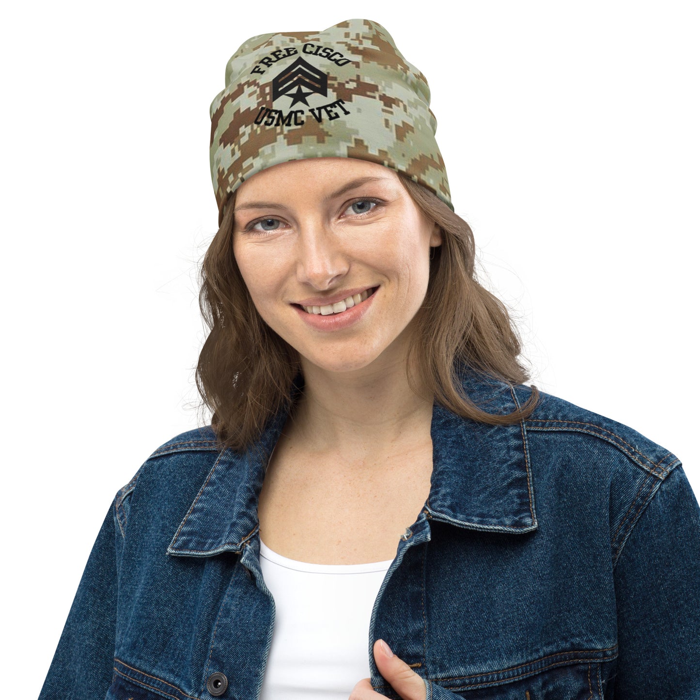 Desert Camo Free Cisco Beanie