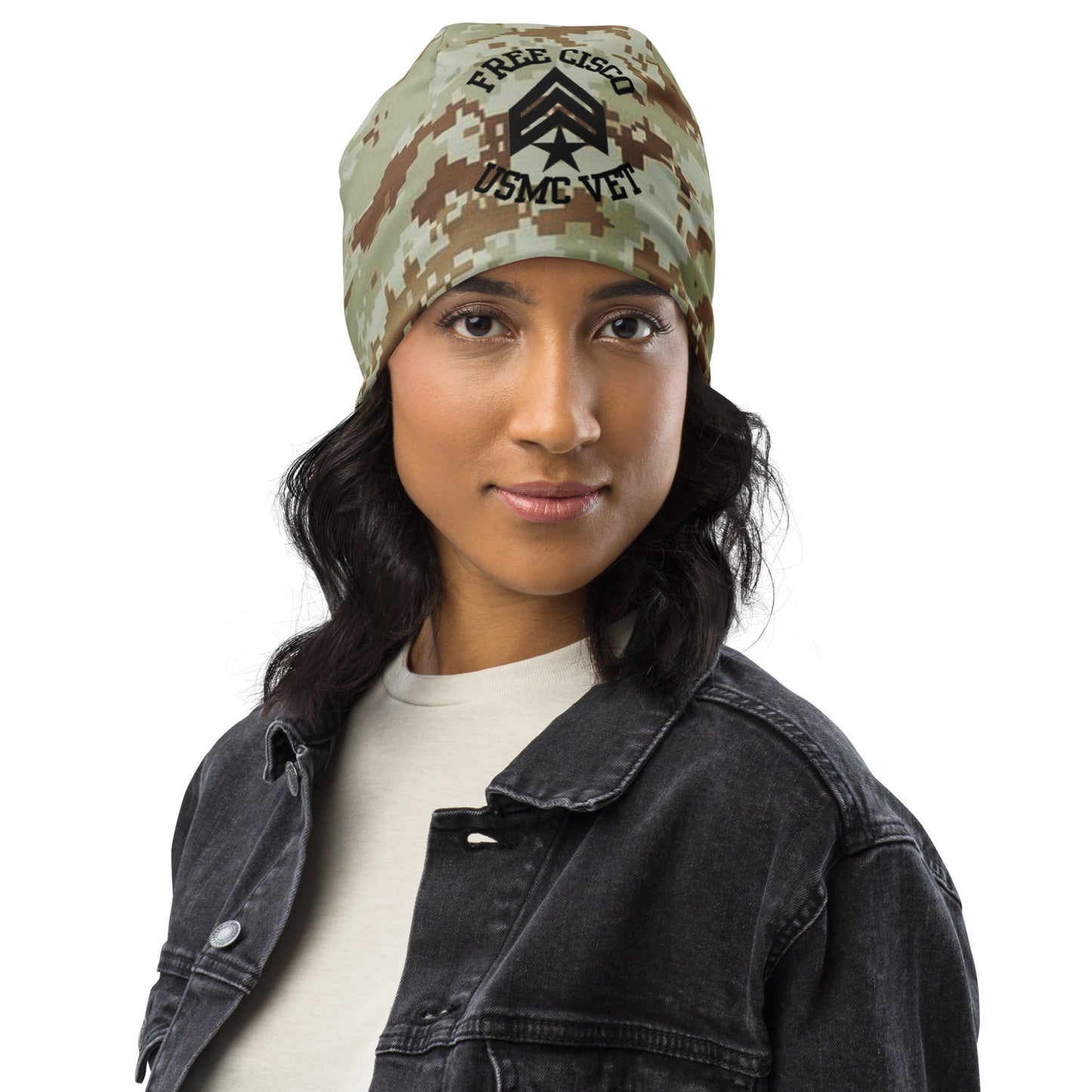 Desert Camo Free Cisco Beanie