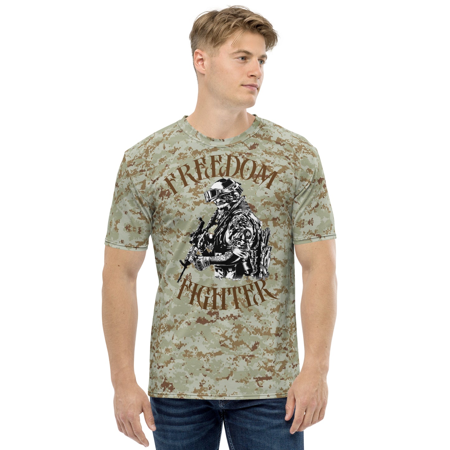 Freedom Fighter Desert Camo Tee