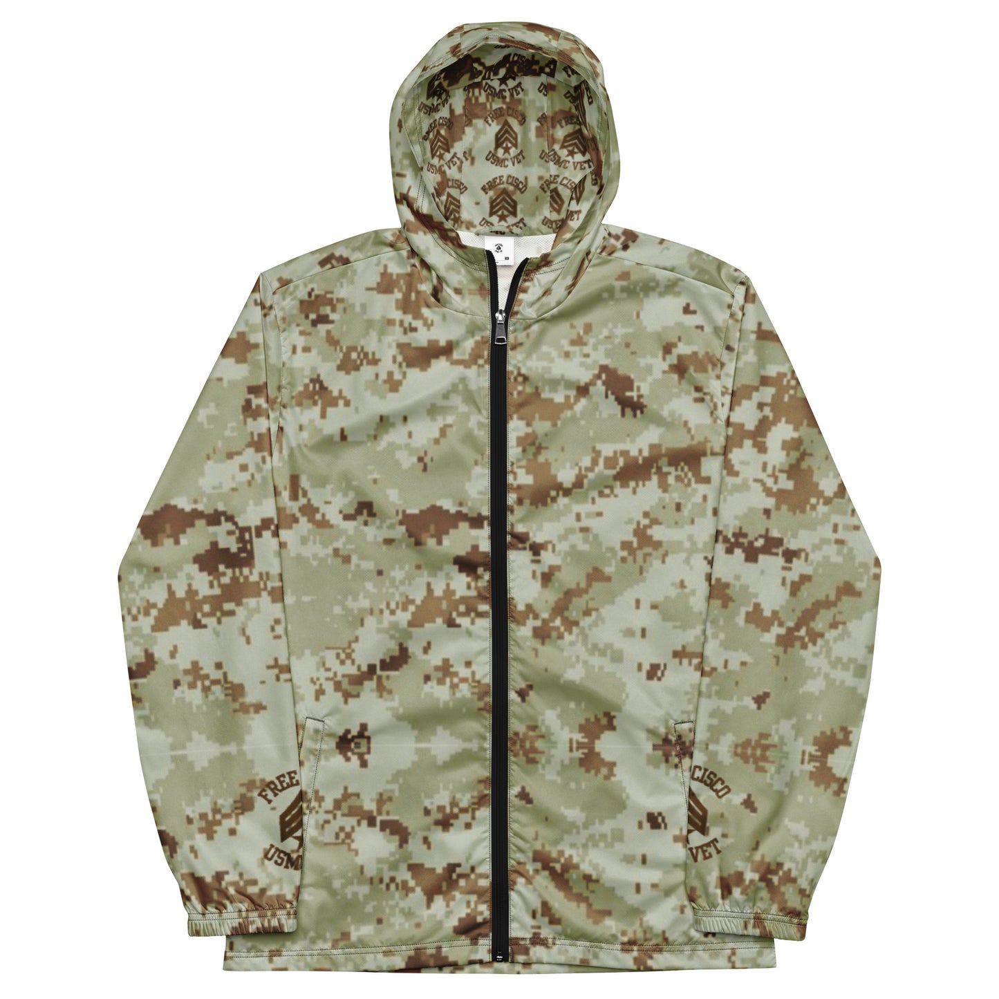 Free Cisco Desert Camo Windbreaker