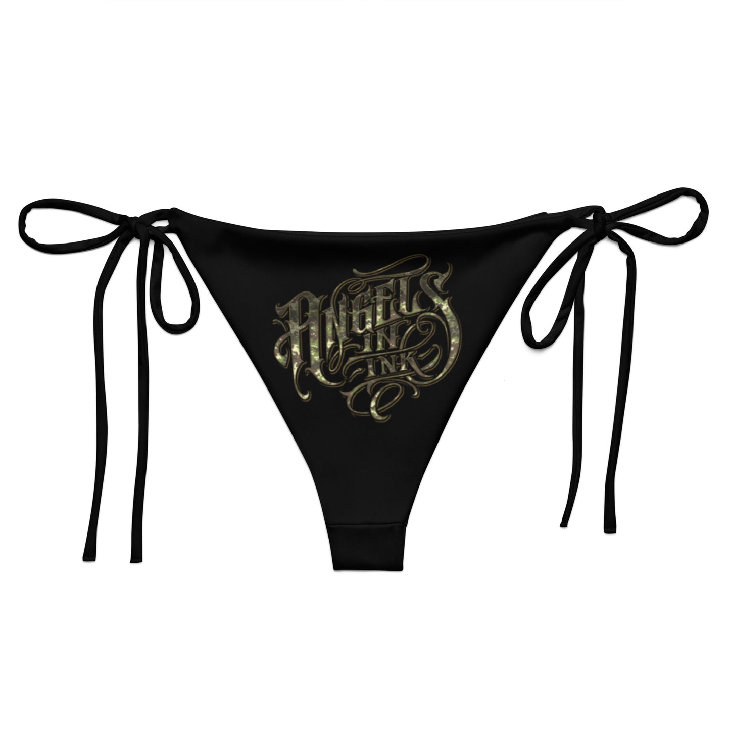 Angels in Ink string bikini bottom