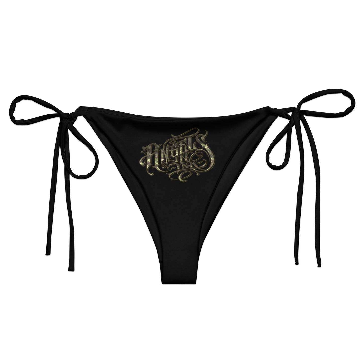 Angels in Ink string bikini bottom