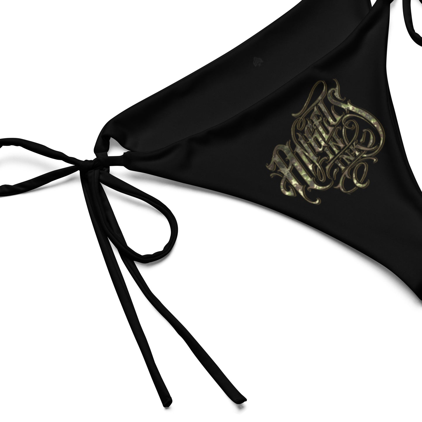 Angels in Ink string bikini bottom