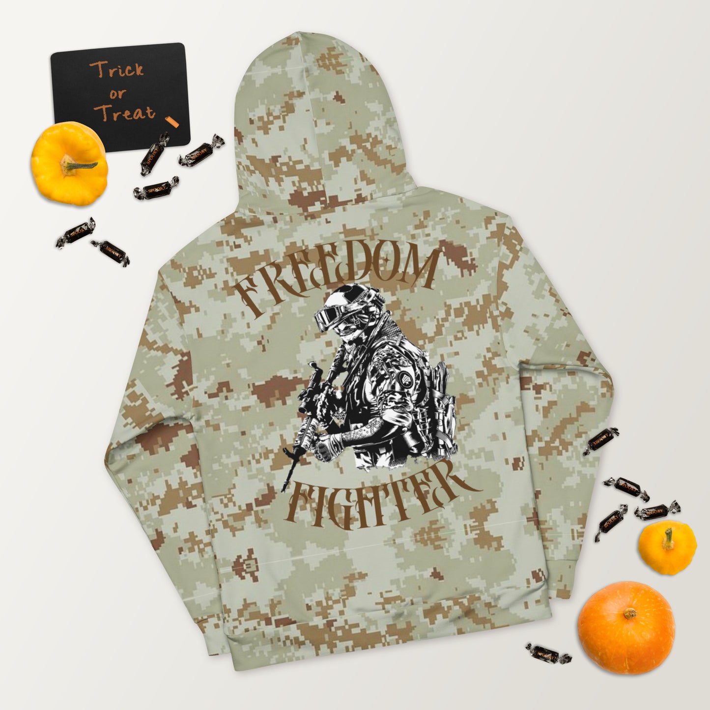 Freedom Fighter Desert Camo Hoodie