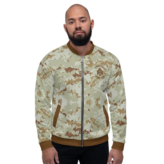 Free Cisco Desert Camo Bomber Jacket